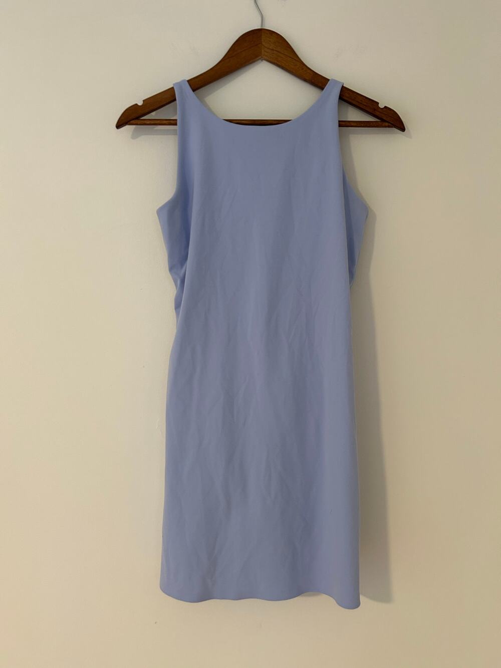 Spanx Get Moving Dress Athletic Gym $138 Hydrangea Lavender Purple Blue EUC S